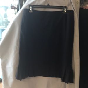 Black skirt